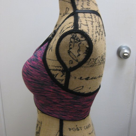 NWOT Say Fut padded yoga sports bra M medium - Picture 2 of 4